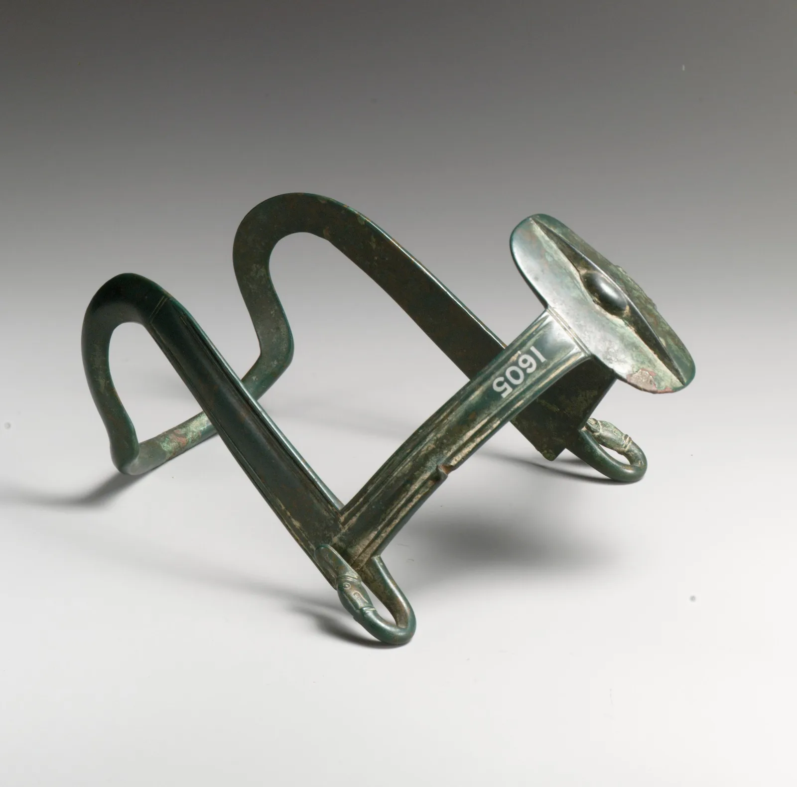 Bronze horse muzzle