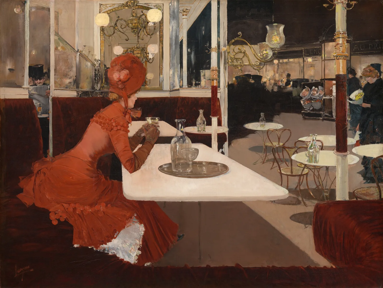 In the Café