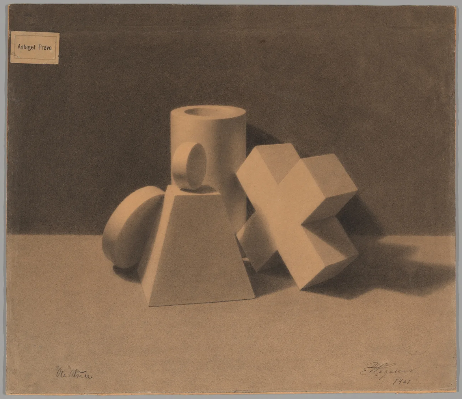 Still-Life with Geometric Forms