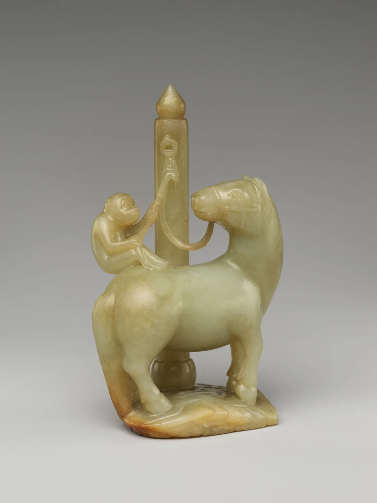 Horse and monkey