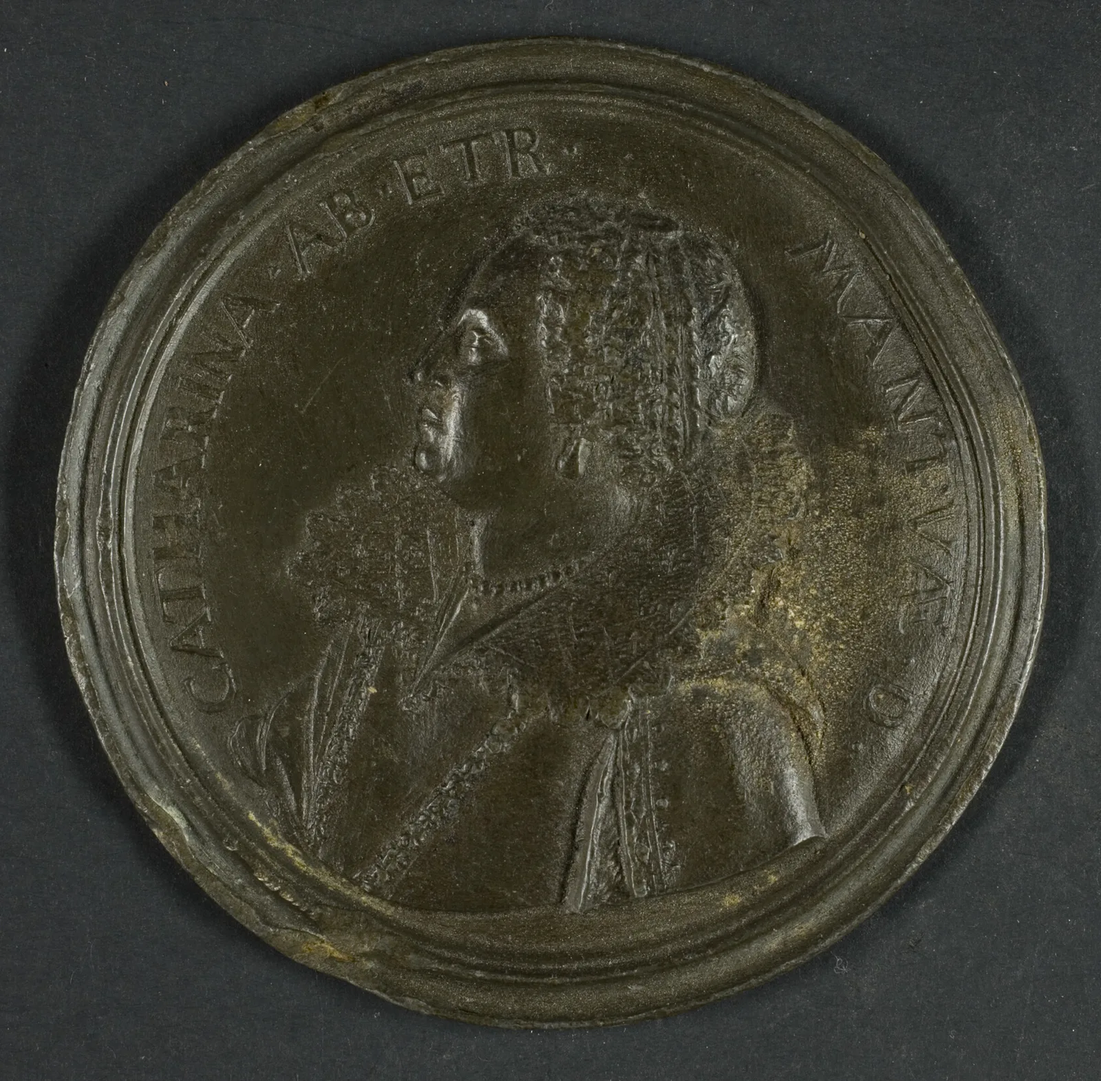 Medal Depicting Caterina de' Medici (1593–1629)