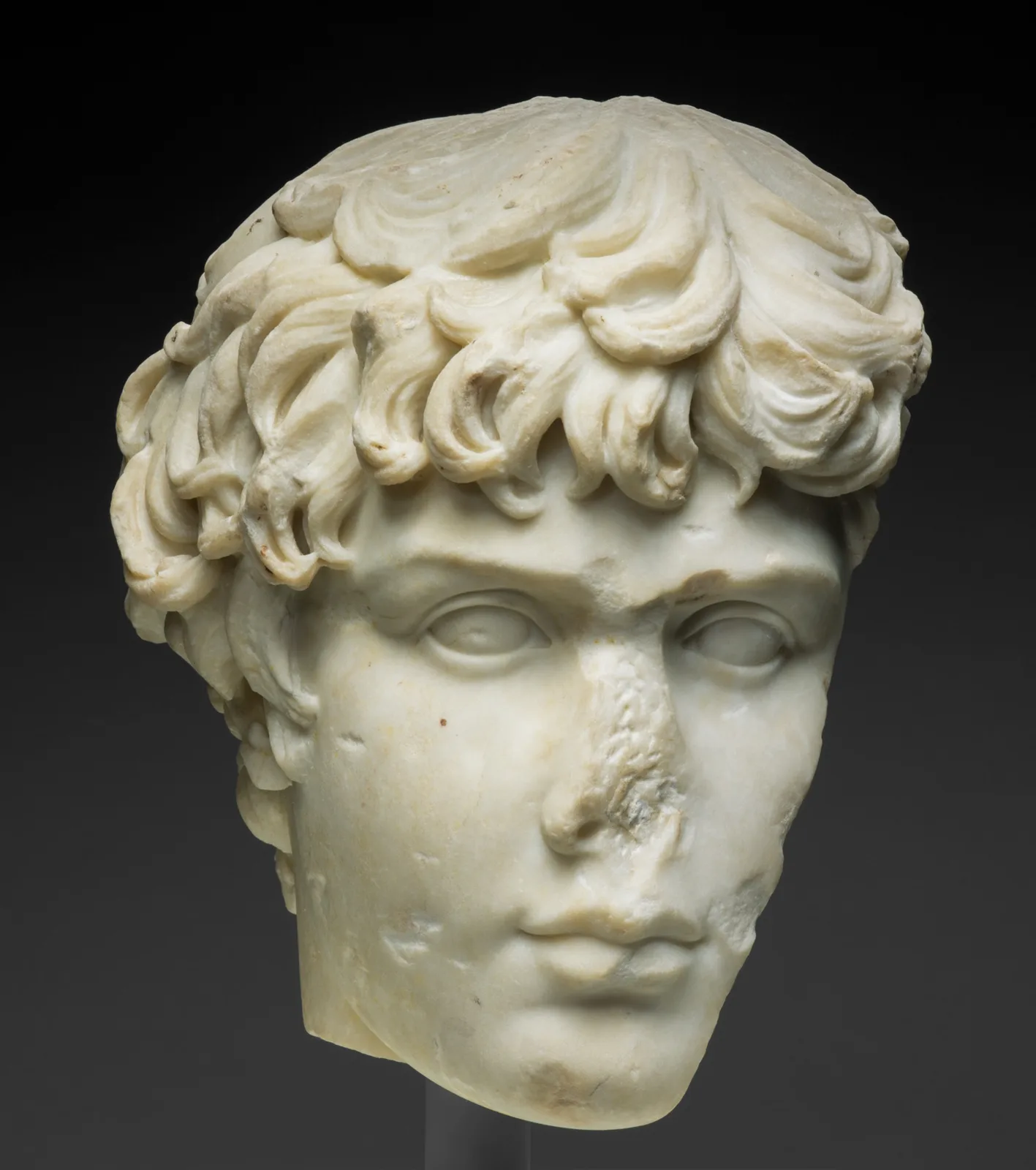 Portrait Head of Antinous