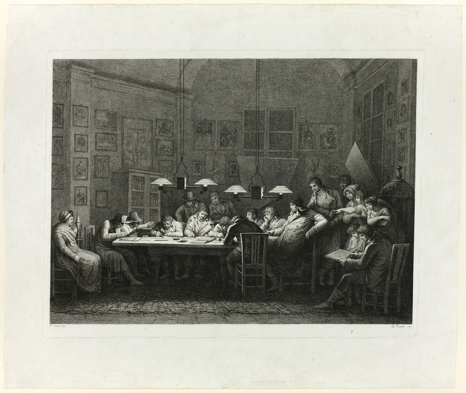 Francesco Rosaspina's Drawing School