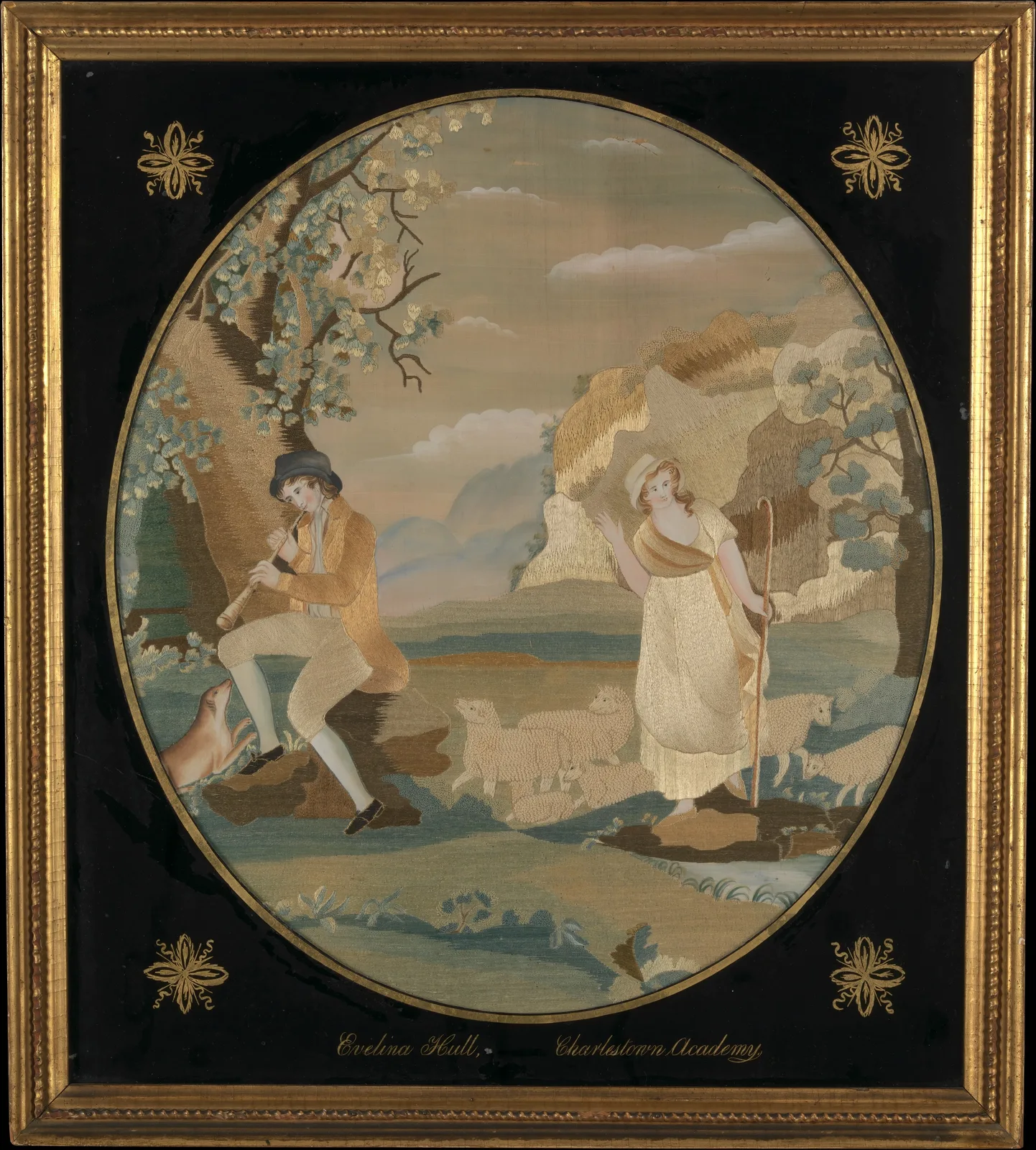 The Shepherdess of the Alps