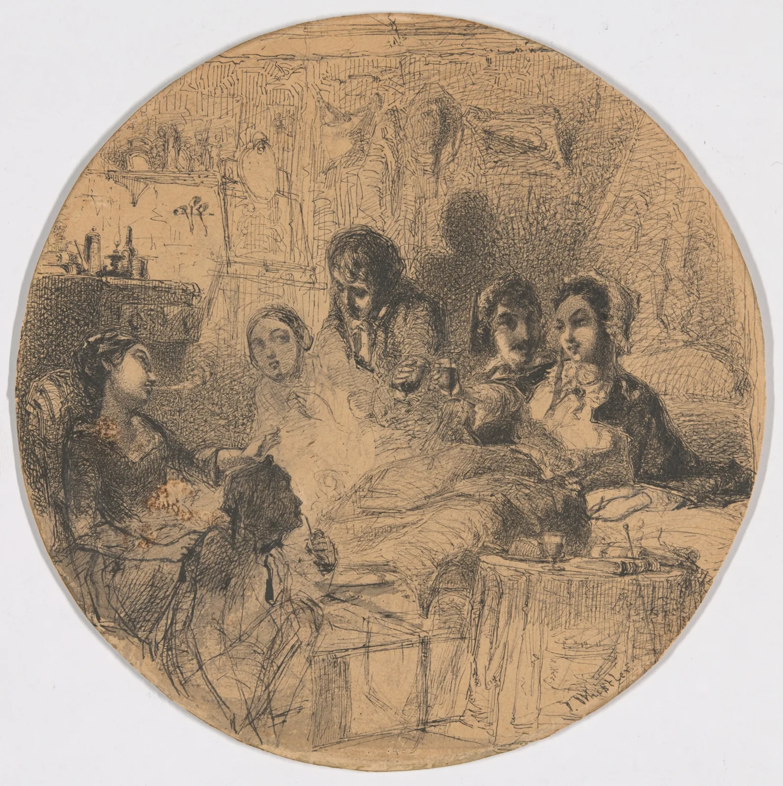 Scene from Bohemian Life