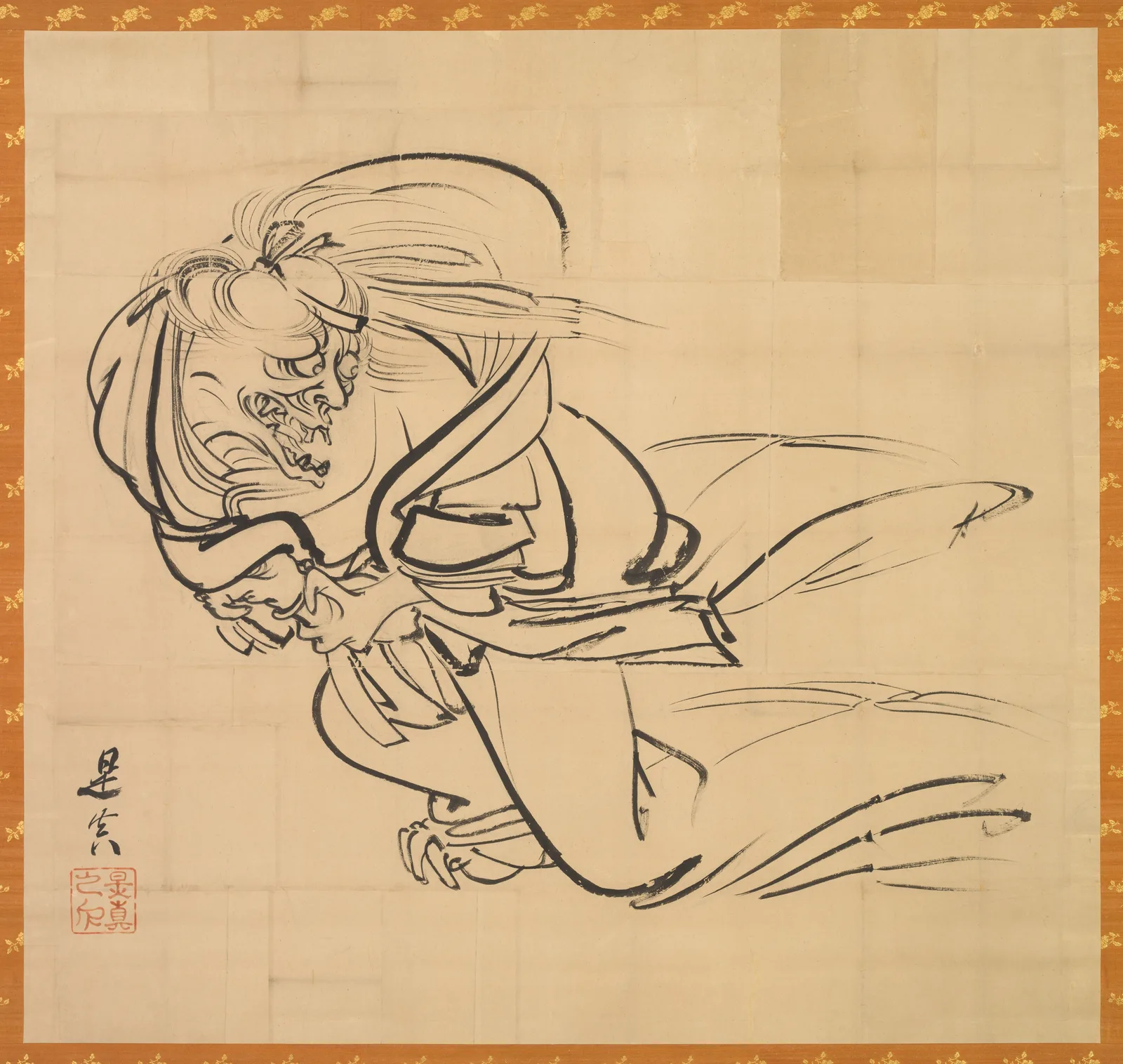 Sketch of Ibaraki-dōji