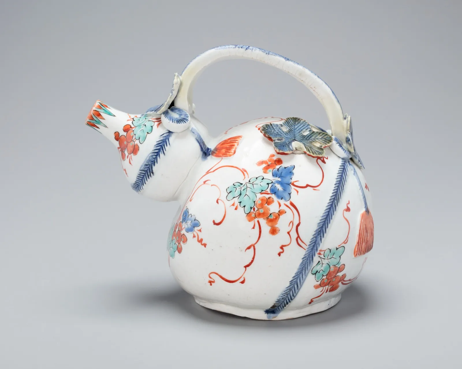 Arita-ware Kakiemon Gourd Shaped Ewer