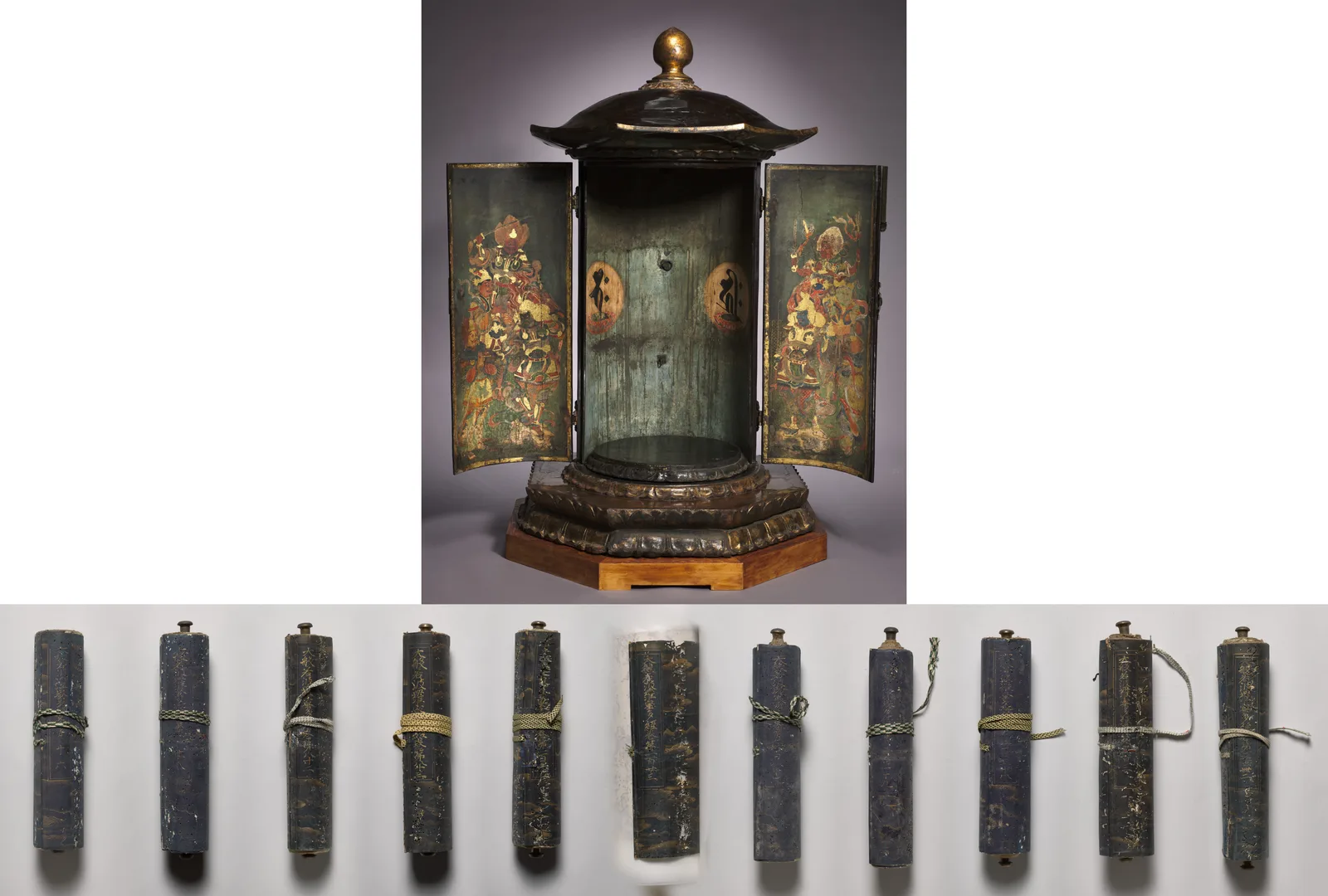 Repository for the Great Perfection of Wisdom Sutra and Eleven Volumes of the Great Perfection of Wisdom Sutra
