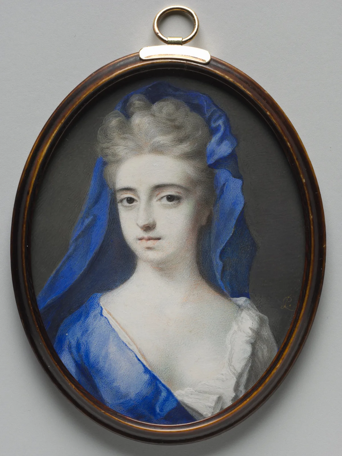 Portrait of a Woman in Blue