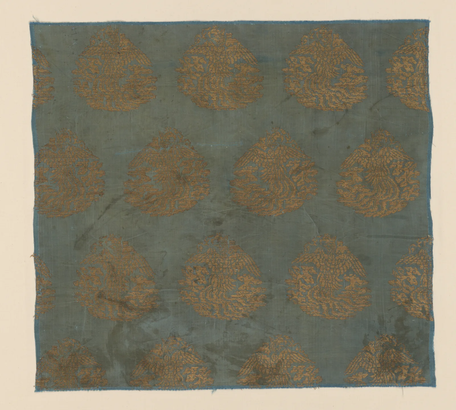 Brocade with Soaring Phoenixes among Clouds