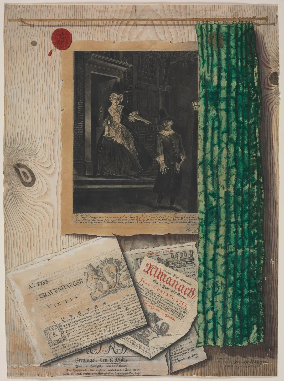 Trompe l'Oeil Still Life