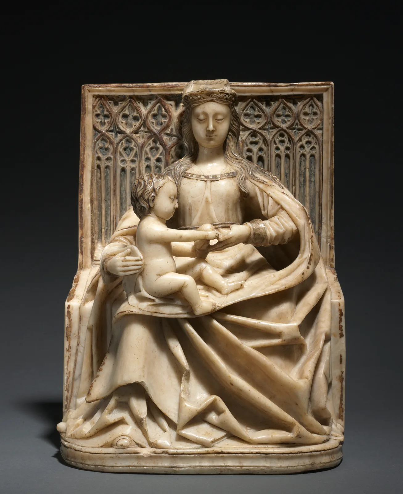 Enthroned Virgin and Child