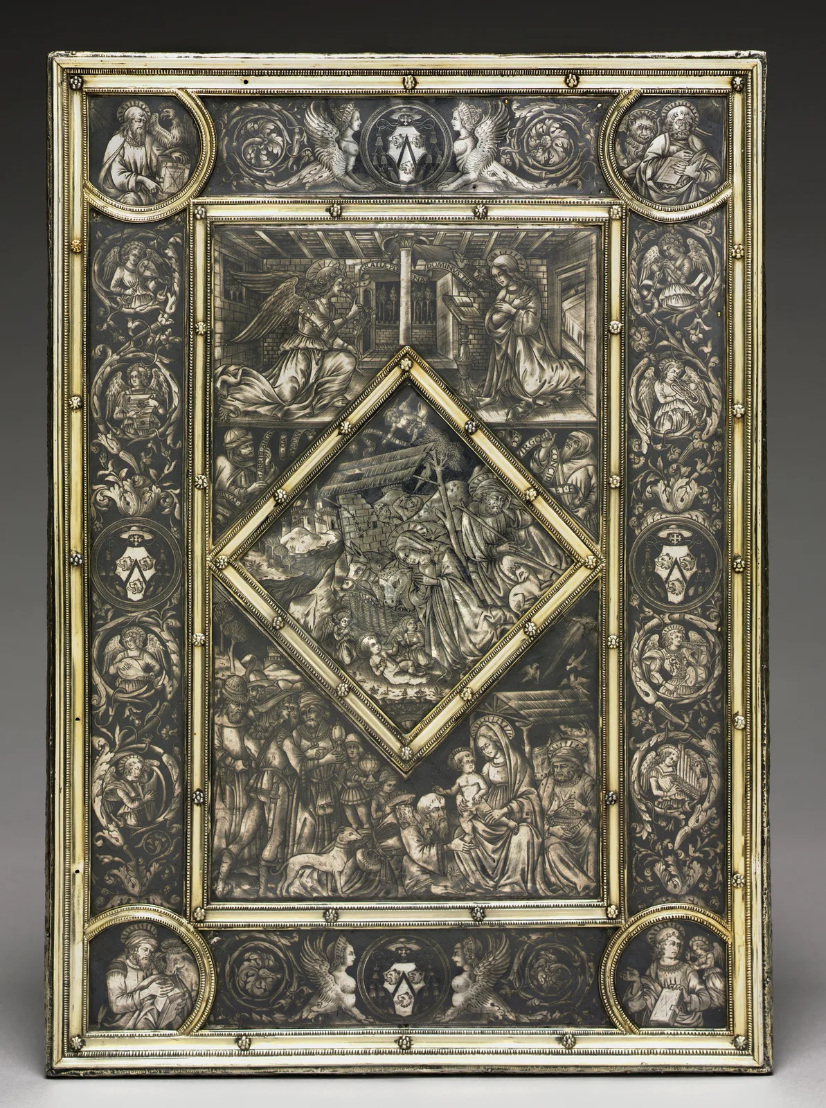 Front Cover for a Gospel Book of French Cardinal Jean La Balou (1421–1491)
