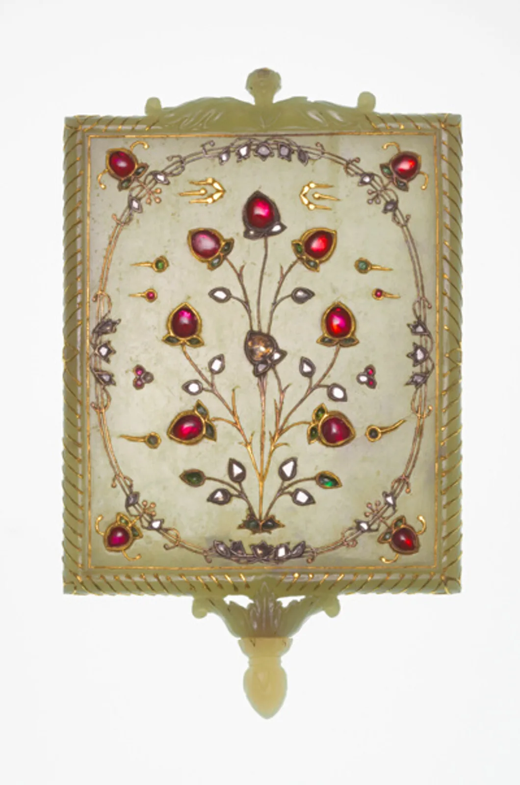 Mirror Frame with Tree of Life Motif
