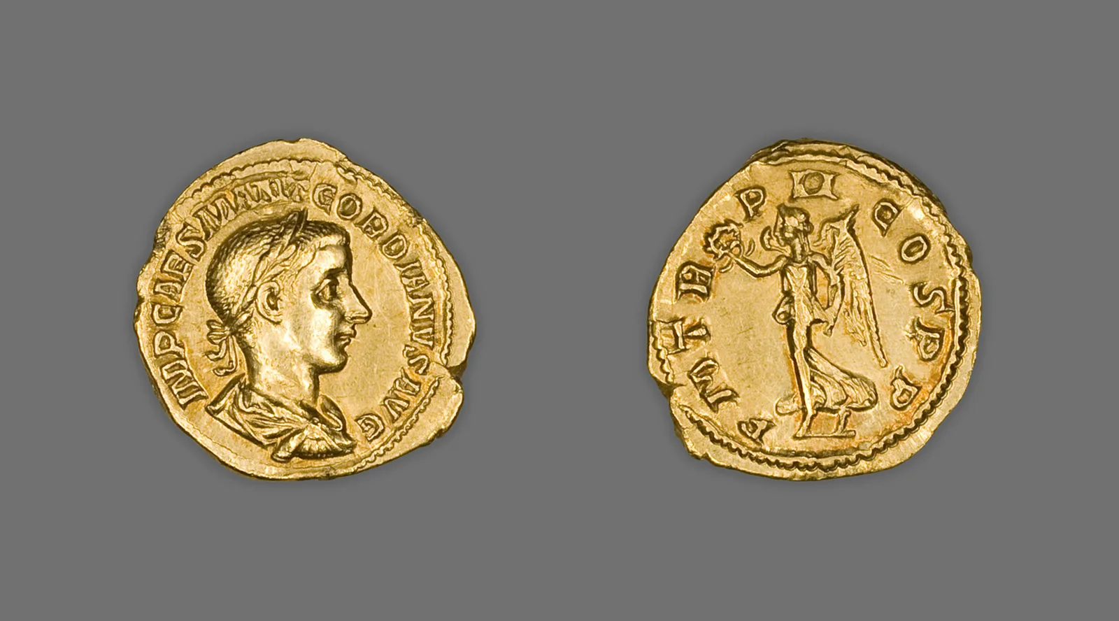 Aureus (Coin) Portraying Emperor Gordian III